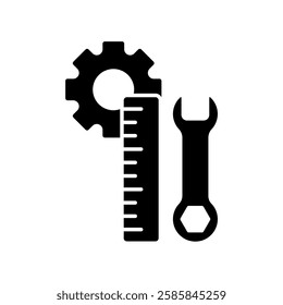 Icon a tools, isolated against a clean background.