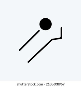 Icon Tools. suitable for medicine symbol. glyph style. simple design editable. design template vector. simple illustration