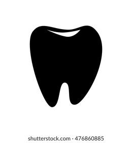 icon tooth odontology isolated