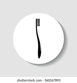 Icon toothbrush.