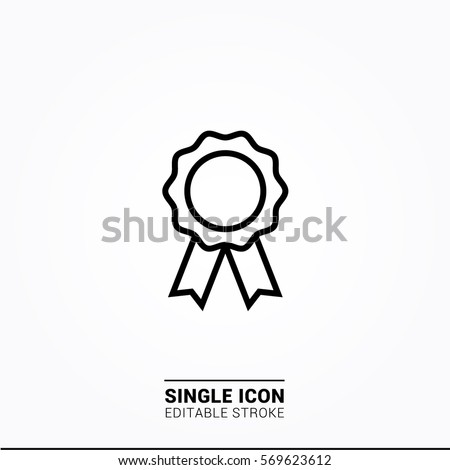 Icon top award Single Icon Graphic Design