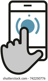 icon touchscreen