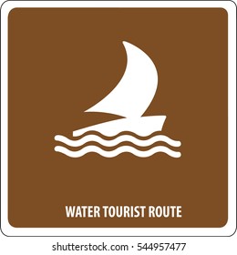 icon tourist route