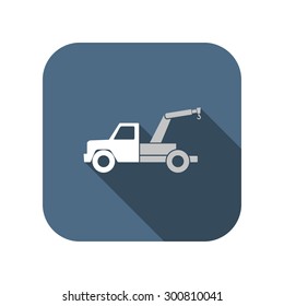icon of tow car