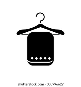 Icon of towel on hanger