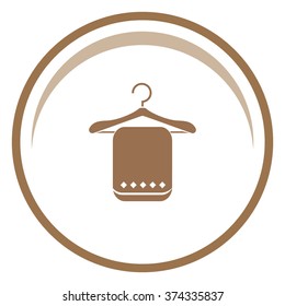 Icon of towel on hanger