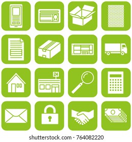 Icon for trading by Internet communication