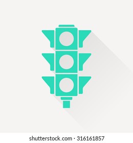 icon of traffic light