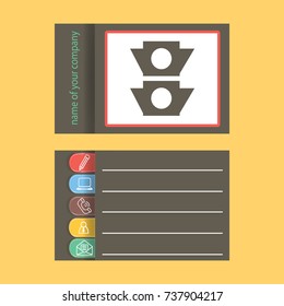 icon traffic light
