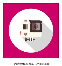 Icon of traffic speed camera 