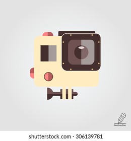Icon of traffic speed camera 