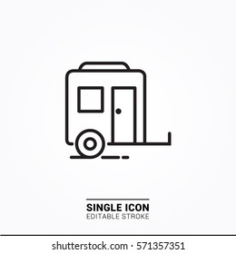 Icon trail single icon graphic designer