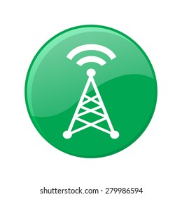 Icon transmitter Tower.Vectors