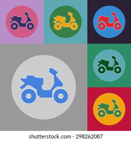 Icon for transportation, eps 10