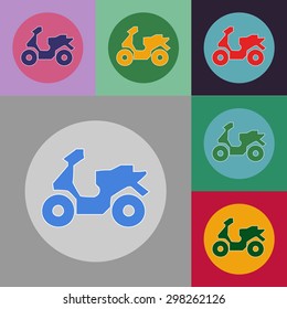 Icon for transportation, eps 10