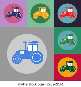Icon for transportation, eps 10