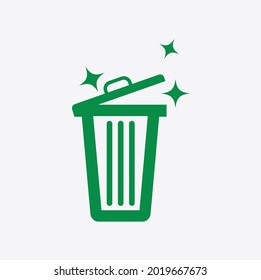 icon for trash bin cleaning service 