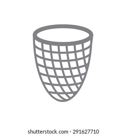 icon trash can