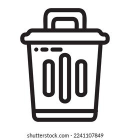 icon Trash Home and furniture Illustration