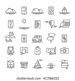 icon travel. icon tourism. vector illustration