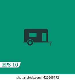 Icon travel trailer.
