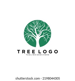 Icon Tree Logo Design Vector