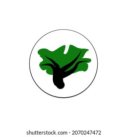 Icon tree vector for logo 