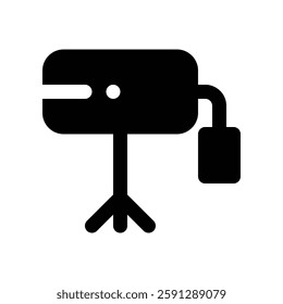 Icon Tripod With Style Glyph