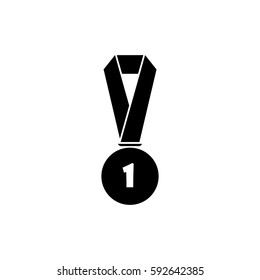 Icon of trophy and award. Vector illustration