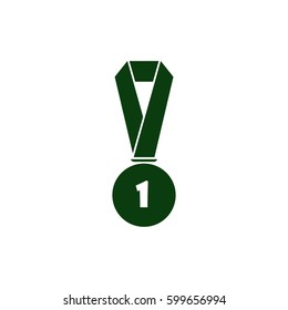 Icon of trophy and award. Vector illustration