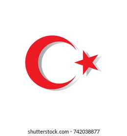icon turkey flag logo