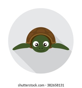 The icon with turtle