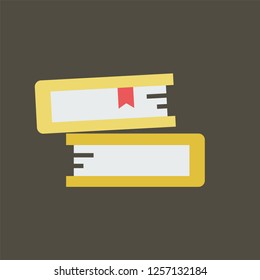 icon two book