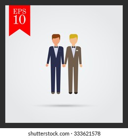 Icon of two bridegrooms