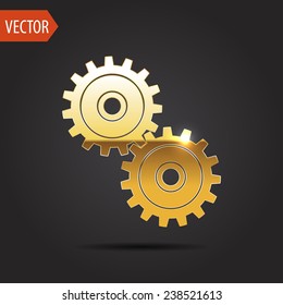 icon of two gears