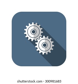 icon of two gears