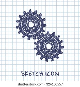 icon of two gears