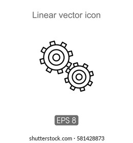 Icon of the two gears
