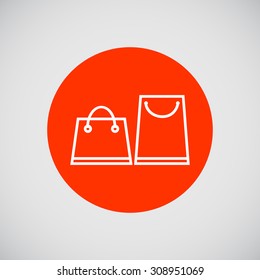 Icon of two shopping bags