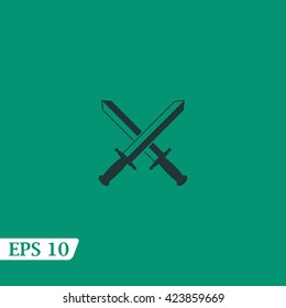 Icon of two swords.