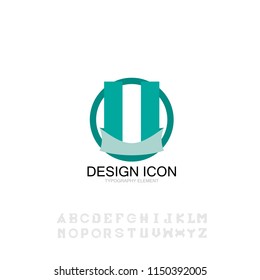 icon typography font symbo sign graphic design element 