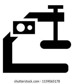 Icon of tyre changer machine