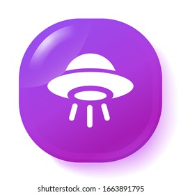 El icono del OVNI. Icono simple