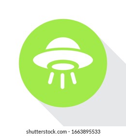 Das Symbol des UFO. Einfaches Symbol