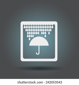 icon of umbrella