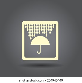 icon of umbrella