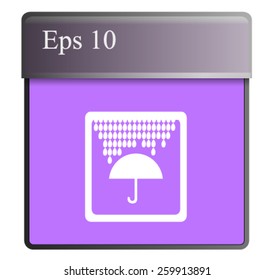 icon of umbrella