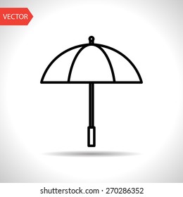 icon of umbrella