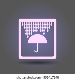 icon of umbrella