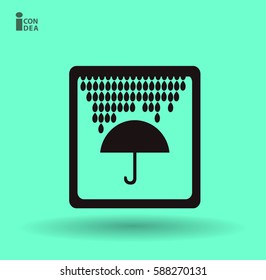 icon of umbrella